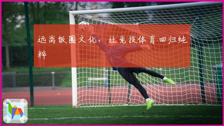 远离饭圈文化，让竞技体育回归纯粹